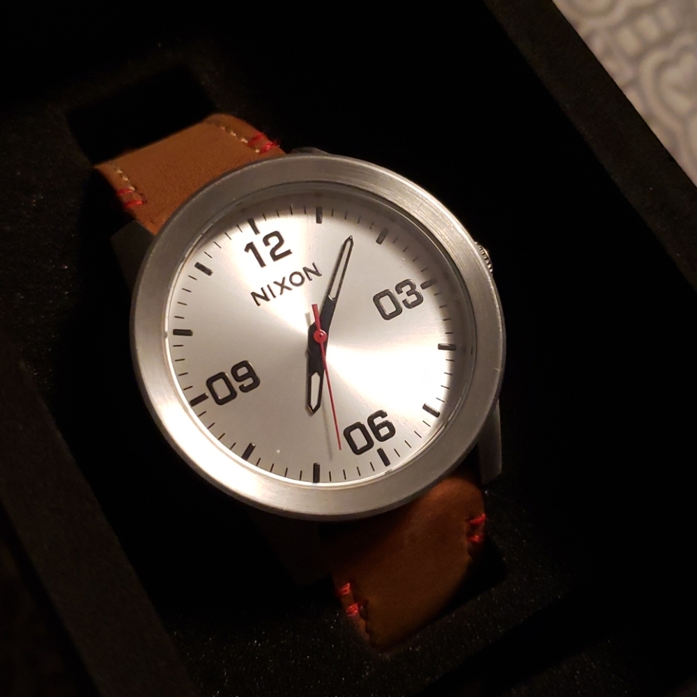 Nixon G.I. Silver Watch